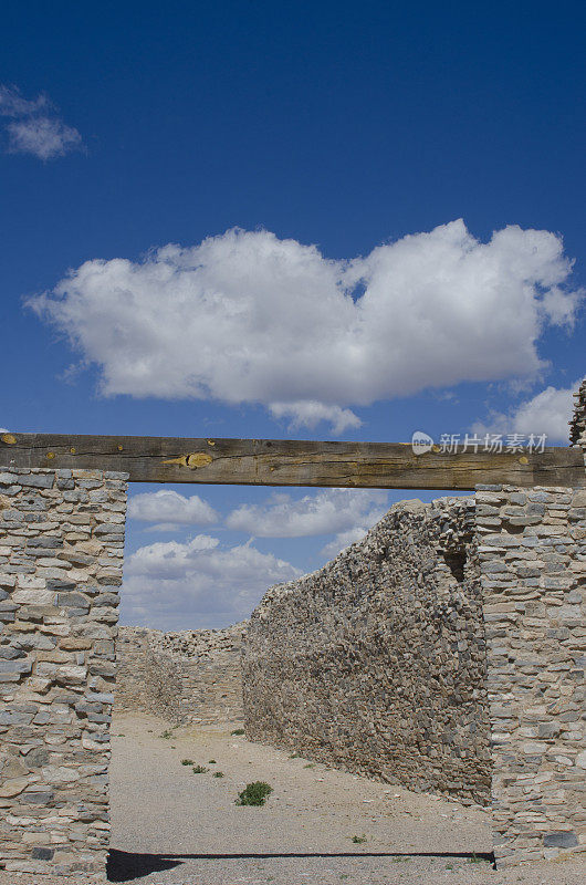 Salinas Pueblo mission National星期一，Gran Quivira遗址